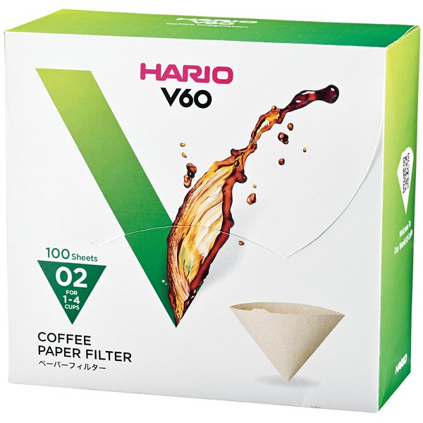 VCF-02-100MK [V60用ペーパーフィルター M 100枚 箱入り]