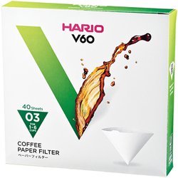 V60用ペーパーフィルター 03W 40枚 VCF-03-40W