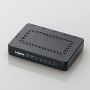 LAN-GSW05PSBE [ギガビット/超小型/電源外付/5ポート/ブラック]
