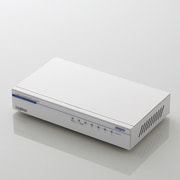 LAN-GSW05P/HGW [ギガビット/5ポート/電源内蔵/メタル/50℃対応/ホワイト]