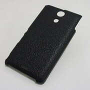 GALAXY S4 SC-04E対応 レザーケース BK