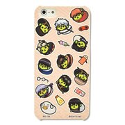 カスタムカバーiPhone5銀魂×豆しば 総柄