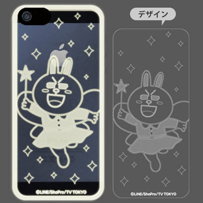 フラッシュフィルムiPhone5LINE コニー 妖精