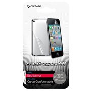 iPod touch 第5世代用 ボディーフェンダー 液晶保護セットレッド ミラ SPIPT5-SMR