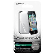 iPod touch 第5世代用 ボディーフェンダー 液晶保護セットグリーン ミラ SPIPT5-SME