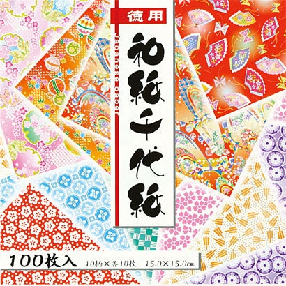 15cm 100枚 18033 徳用和紙千代紙