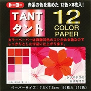 7.5×7.5cm 68201 タント12カラー 7.5cm アカ