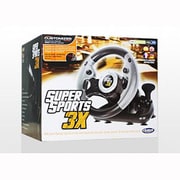DJ-PXP3X-BK [ステアリングコントローラー Super Sports 3X PS3/Xbox360/PC用]