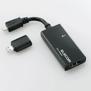 MPA-MHLAD03BK [MHL変換アダプター Galaxy変換アダプター付 RCP対応 5cm ブラック]