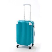 ACTUS "TOY CARRY " (アクタス トイキャリー) Mサイズ 旅行日数目安：2～3泊 51/60(拡張時)L TSAロック搭載  ターコイズ×ホワイト 70598-62