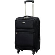 4輪軽量ソフトキャリー Lサイズ 旅行日数目安：2～3泊 46L TSAロック搭載  ブラック 31962-10