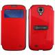 Tryit Smart-View Folio Cover (Red) for Galaxy S4 GS406-13B075