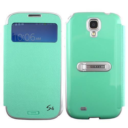 Tryit Smart-View Folio Cover (Mint) for Galaxy S4 GS406-13B076