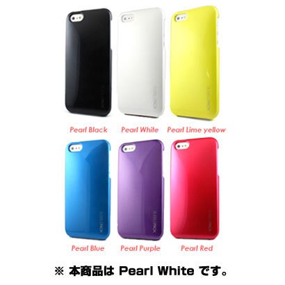 I5N06-13B044 [iPhone 5用 BubblePack SuitCase (Pearl White)]