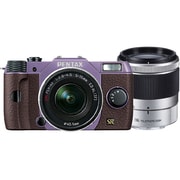 Q7 ダブルズームキット ラベンダー/ブラウン 042 [ボディ＋交換レンズ「PENTAX-02 STANDARD ZOOM」「PENTAX-06 TELEPHOTO ZOOM」]