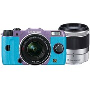 Q7 ダブルズームキット ラベンダー/アクア 043 [ボディ＋交換レンズ「PENTAX-02 STANDARD ZOOM」「PENTAX-06 TELEPHOTO ZOOM」]
