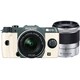 Q7 ダブルズームキット オリーブグリーン/ホワイト 065 [ボディ＋交換レンズ「PENTAX-02 STANDARD ZOOM」「PENTAX-06 TELEPHOTO ZOOM」]