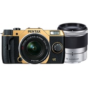 Q7 ダブルズームキット ゴールド/ブラック 070 [ボディ＋交換レンズ「PENTAX-02 STANDARD ZOOM」「PENTAX-06 TELEPHOTO ZOOM」]