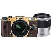 Q7 ダブルズームキット ゴールド/ブラウン 072 [ボディ＋交換レンズ「PENTAX-02 STANDARD ZOOM」「PENTAX-06 TELEPHOTO ZOOM」]