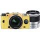 Q7 ダブルズームキット ゴールド/イエロー 075 [ボディ＋交換レンズ「PENTAX-02 STANDARD ZOOM」「PENTAX-06 TELEPHOTO ZOOM」]