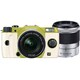 Q7 ダブルズームキット ライム/ホワイト 077 [ボディ＋交換レンズ「PENTAX-02 STANDARD ZOOM」「PENTAX-06 TELEPHOTO ZOOM」]