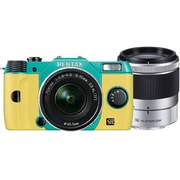 Q7 ダブルズームキット ミント/イエロー 087 [ボディ＋交換レンズ「PENTAX-02 STANDARD ZOOM」「PENTAX-06 TELEPHOTO ZOOM」]