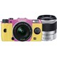 Q7 ダブルズームキット ライラック/イエロー 093 [ボディ＋交換レンズ「PENTAX-02 STANDARD ZOOM」「PENTAX-06 TELEPHOTO ZOOM」]
