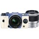 Q7 ダブルズームキット スカイ/ホワイト 095 [ボディ＋交換レンズ「PENTAX-02 STANDARD ZOOM」「PENTAX-06 TELEPHOTO ZOOM」]