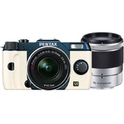Q7 ダブルズームキット メタルネイビー/ホワイト 101 [ボディ＋交換レンズ「PENTAX-02 STANDARD ZOOM」「PENTAX-06 TELEPHOTO ZOOM」]