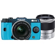Q7 ダブルズームキット メタルネイビー/アクア 103 [ボディ＋交換レンズ「PENTAX-02 STANDARD ZOOM」「PENTAX-06 TELEPHOTO ZOOM」]