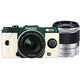 Q7 ダブルズームキット メタルグリーン/ホワイト 107 [ボディ＋交換レンズ「PENTAX-02 STANDARD ZOOM」「PENTAX-06 TELEPHOTO ZOOM」]