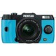 Q7 ズームレンズキット ブラック/アクア 003 [ボディ＋交換レンズ「PENTAX-02 STANDARD ZOOM」]