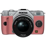 Q7 ズームレンズキット シルバー/ピンク 009 [ボディ＋交換レンズ「PENTAX-02 STANDARD ZOOM」]