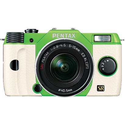 Q7 ズームレンズキット グリーン/ホワイト 035 [ボディ＋交換レンズ「PENTAX-02 STANDARD ZOOM」]