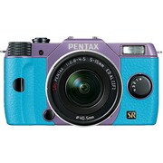 Q7 ズームレンズキット ラベンダー/アクア 043 [ボディ＋交換レンズ「PENTAX-02 STANDARD ZOOM」]