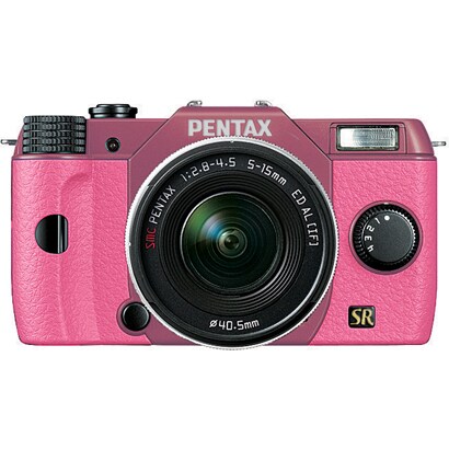 Q7 ズームレンズキット ピンク/ピンク 050 [ボディ＋交換レンズ「PENTAX-02 STANDARD ZOOM」]