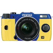 Q7 ズームレンズキット ブルー/イエロー 057 [ボディ＋交換レンズ「PENTAX-02 STANDARD ZOOM」]