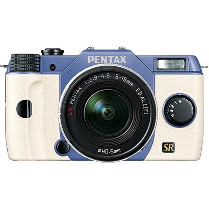 Q7 ズームレンズキット スカイ/ホワイト 095 [ボディ＋交換レンズ「PENTAX-02 STANDARD ZOOM」]