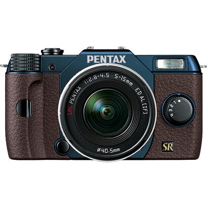 Q7 ズームレンズキット メタルネイビー/ブラウン 102 [ボディ＋交換レンズ「PENTAX-02 STANDARD ZOOM」]