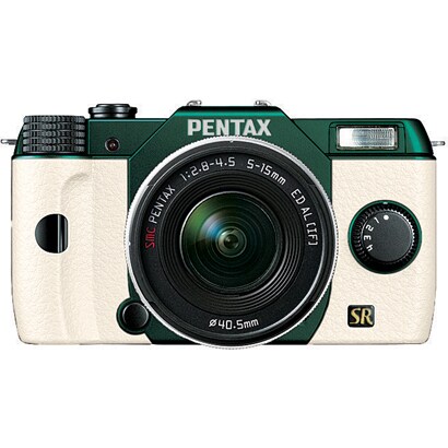 Q7 ズームレンズキット メタルグリーン/ホワイト 107 [ボディ＋交換レンズ「PENTAX-02 STANDARD ZOOM」]