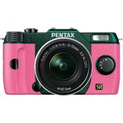 Q7 ズームレンズキット メタルグリーン/ピンク 110 [ボディ＋交換レンズ「PENTAX-02 STANDARD ZOOM」]
