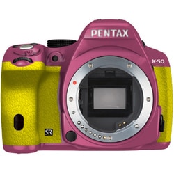 ヨドバシ.com - リコー RICOH ペンタックス PENTAX K-50 ボディキット ピンク/イエロー 015 通販【全品無料配達】