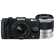 Q7 ダブルズームキット ブラック [ボディ＋交換レンズ「PENTAX-02 STANDARD ZOOM」「PENTAX-06 TELEPHOTO ZOOM」]