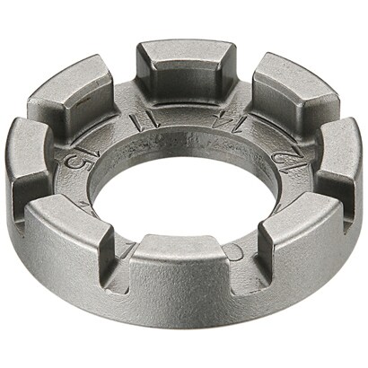 12F8 鍛造スポークレンチ 10G-15G ガンメタ 152-00079