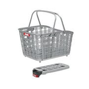 RB-010B2-AS 簡単着脱式スライド買物バスケットアルミシルバー 210-00565