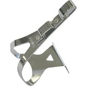 Toe clip steel deep Twin シルバー/M 528-00811