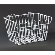 H-2-W-C　ワイヤーバスケットキャリア付(C50STD用)ホワイト 100-20381