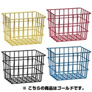 FFR-ALA-S-GO 超軽量フルアルミ小型バスケットワンタッチブラケット付ゴールド 108-00007