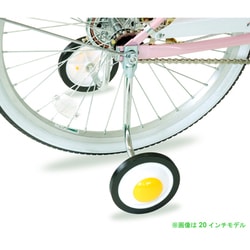 109-42001 [SW-303-12 補助輪12"スライドパック入りブラック/ホワイト/イエロー]