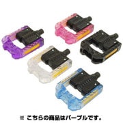 F178-PU 折りたたみペダル パープル 125-00004